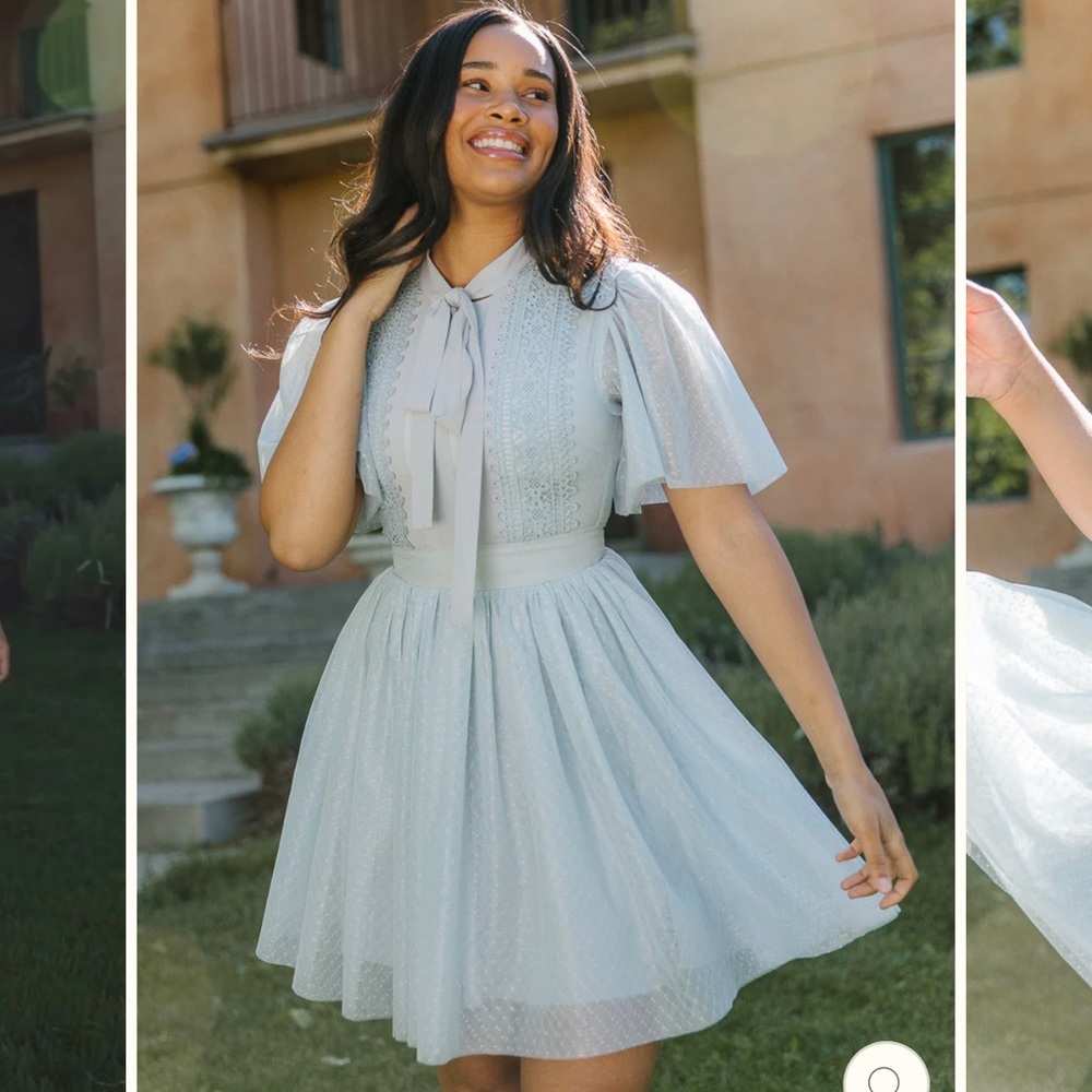 Ivy city co short kate dress size m brand new